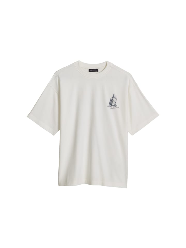 TEENS-BOYS T-Shirt in White Cotton