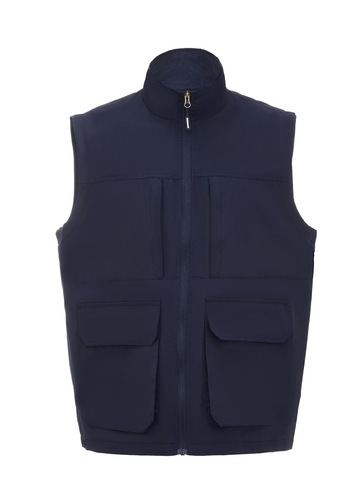 Herren Vest in MARINE