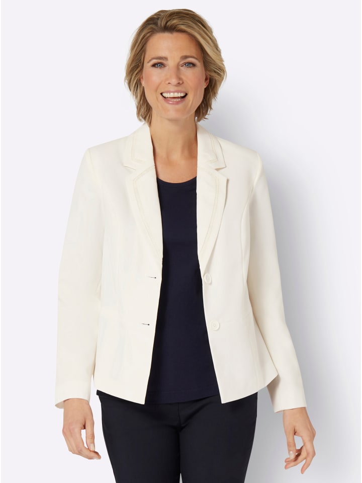 Blazer in ecru