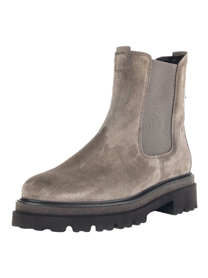 Stiefelette Grau/Braun