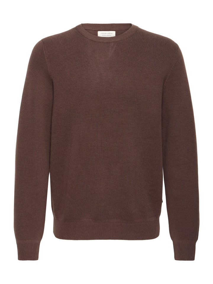 Stylischer Strickpullover mit langen Ärmeln für kühle Tage in Braun