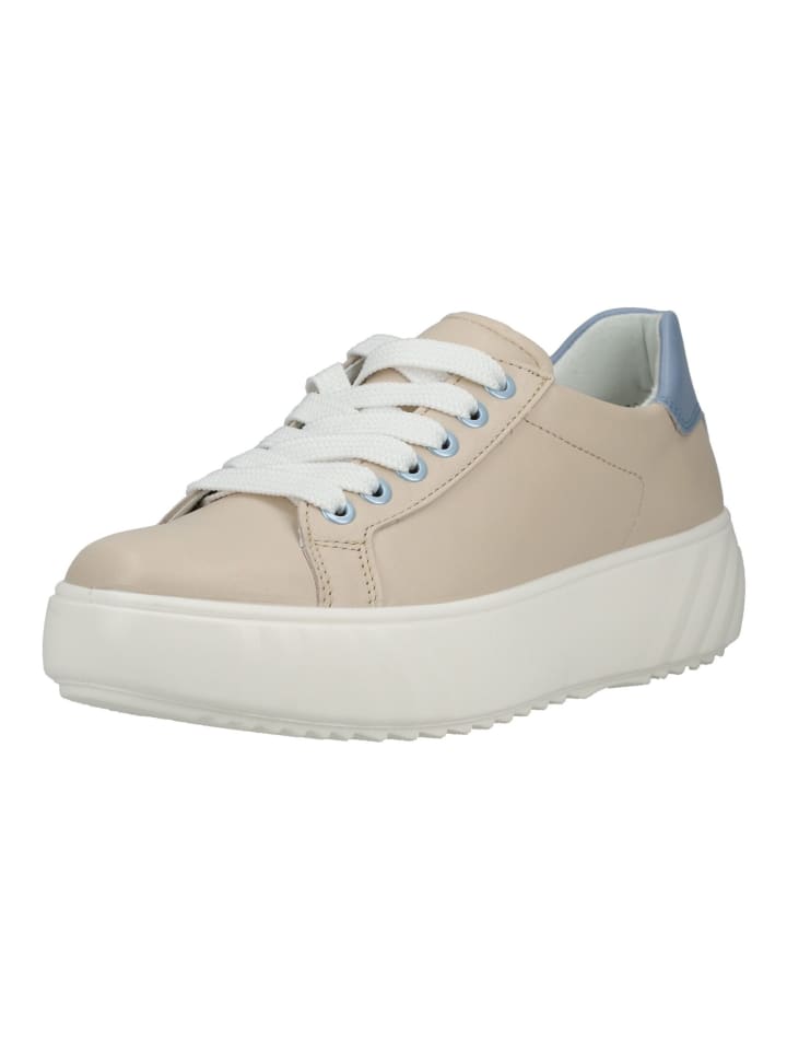 Sneaker Beige/Blau