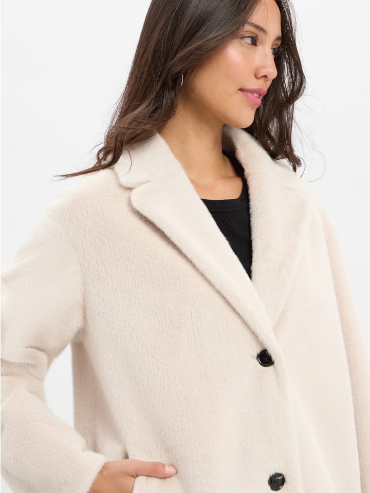 Jacke in ecru - 0001