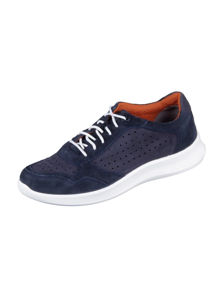 Komfort Schnürschuhe in Blau