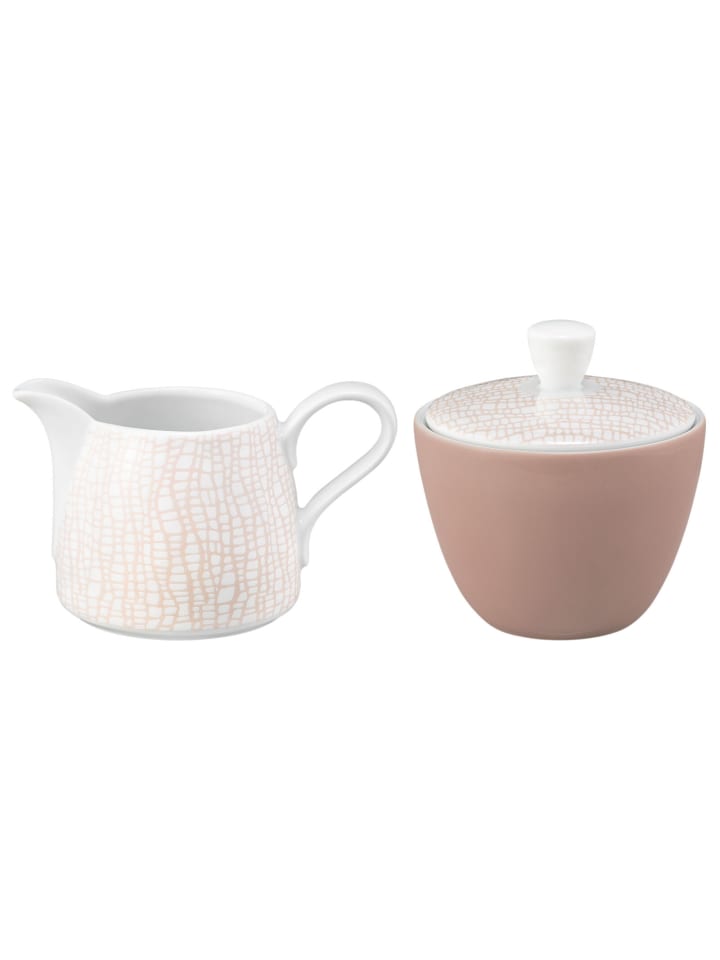 Milch- und Zucker-Set Life Fashion in Posh Rose je 260 ml