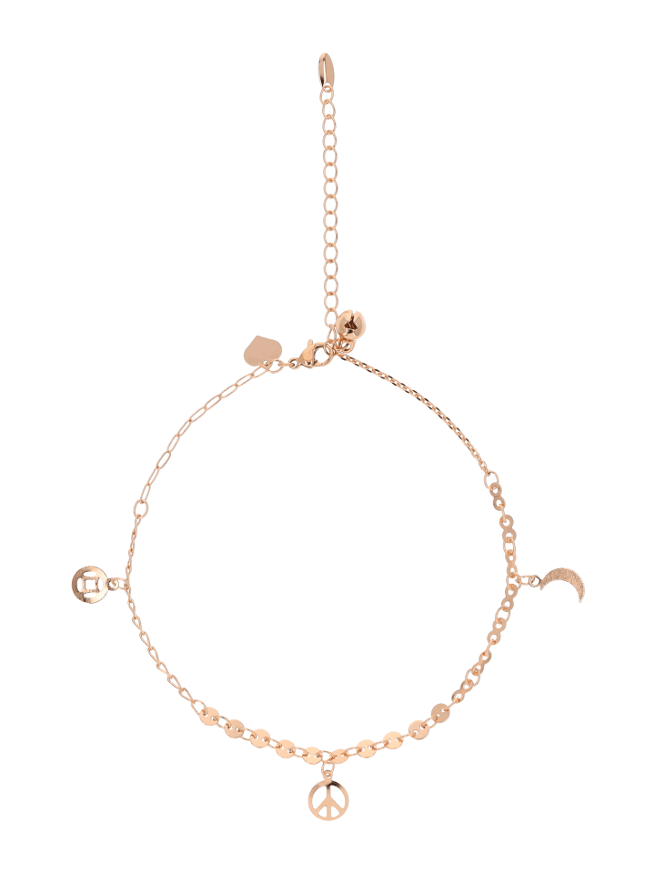 Women Bracalet With Lobster Clasp in Rose Gold