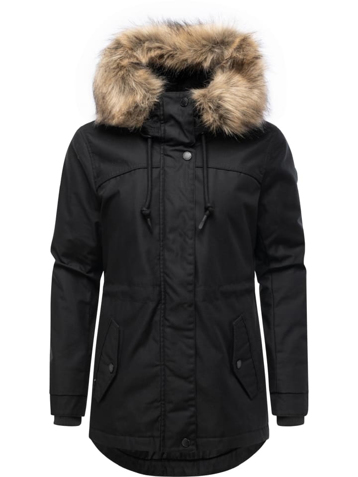 Winterjacke Tawny Short YOUMODO in Black