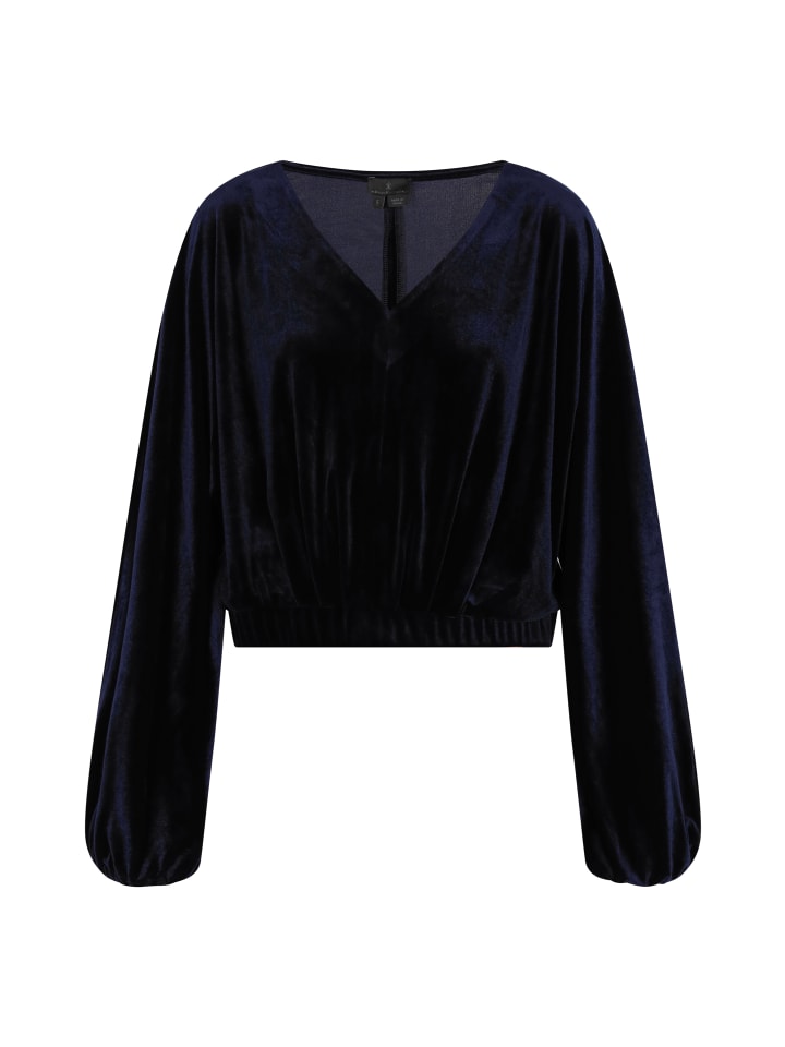 Damen Bluse in Marine