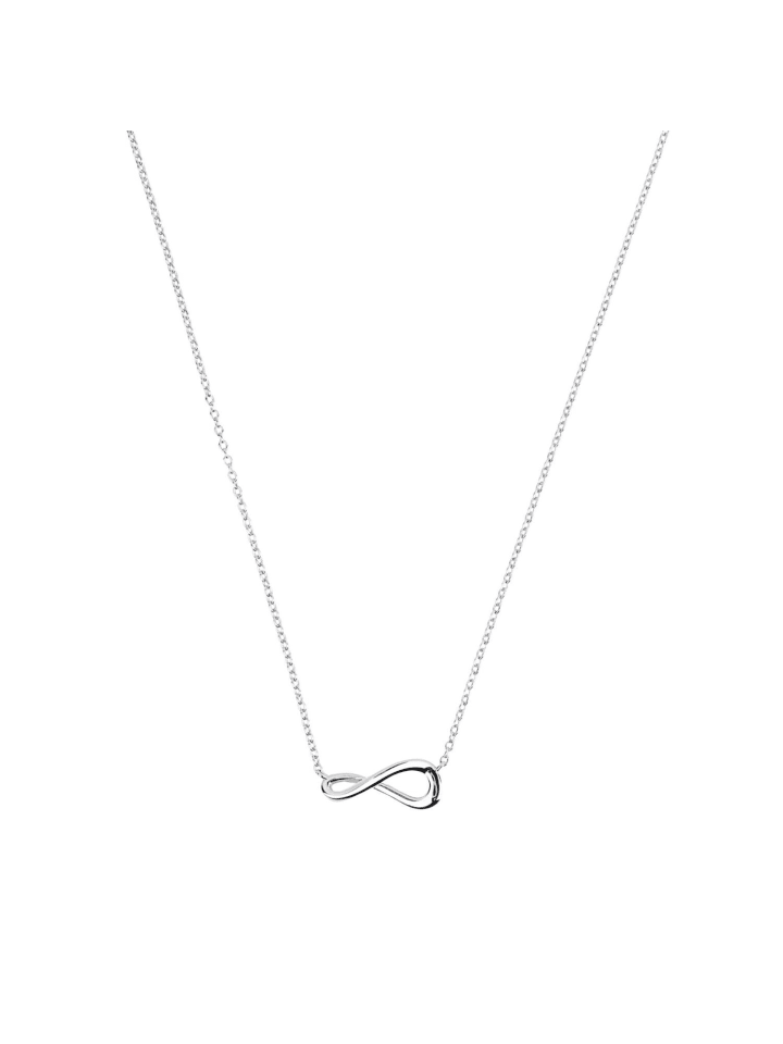 Kette mit Anhänger Silber 925, rhodiniert in silber