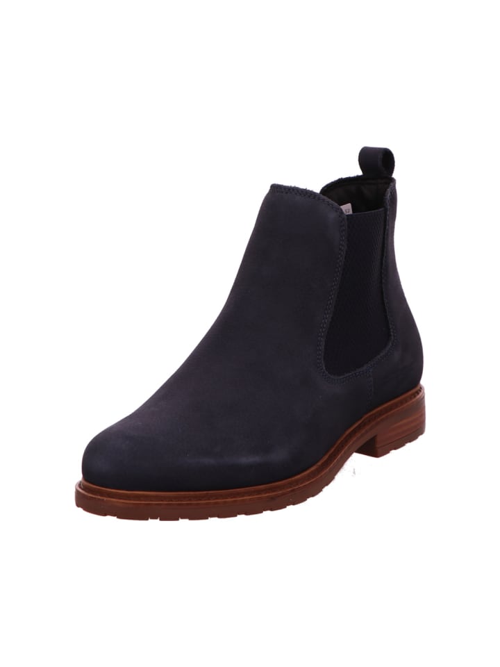 Stiefelette in blau