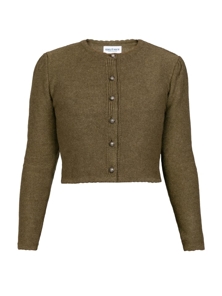 Strickjacke Sophie Khakigrün in grün