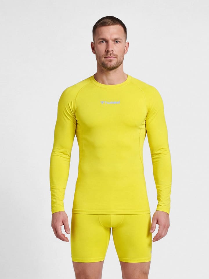 T-Shirt Hmlbl Herren in BLAZING YELLOW