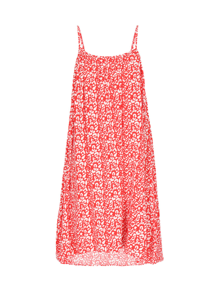 Women Dress in red white