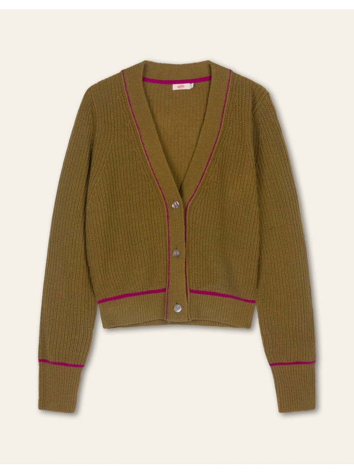 Cardigan Vaughn in Grün