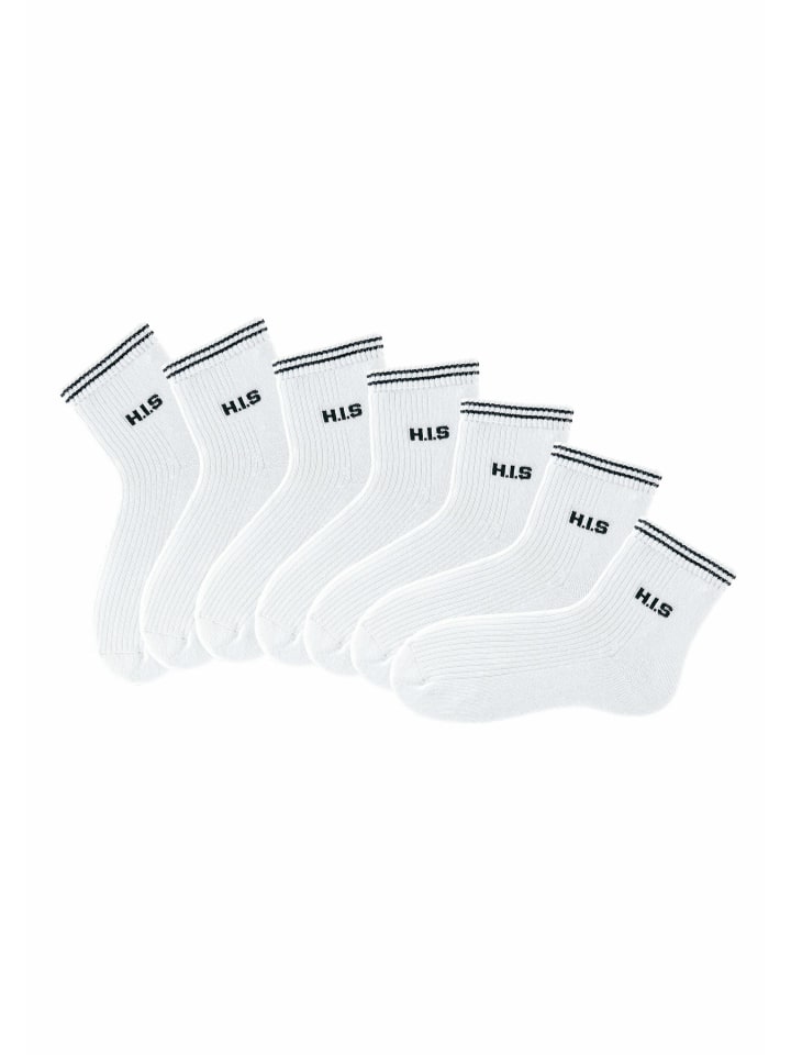 Kurzsocken in weiß