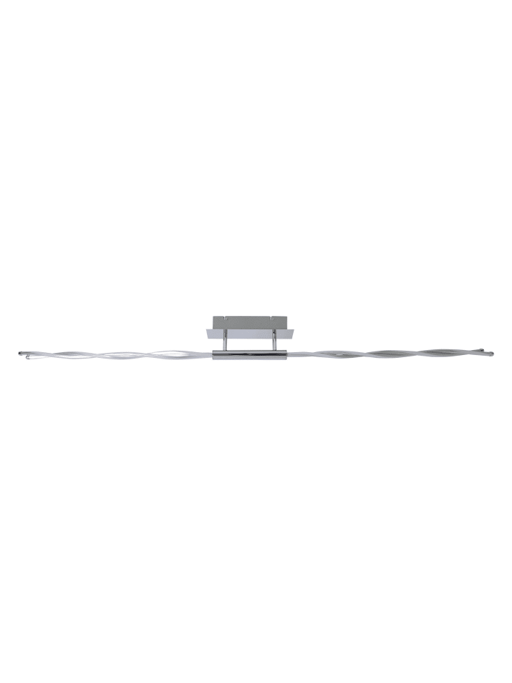 LED Deckenleuchte "TWIST" in chrome - (L)149 cm x (B)8 cm x (H)14 cm - EEK F
