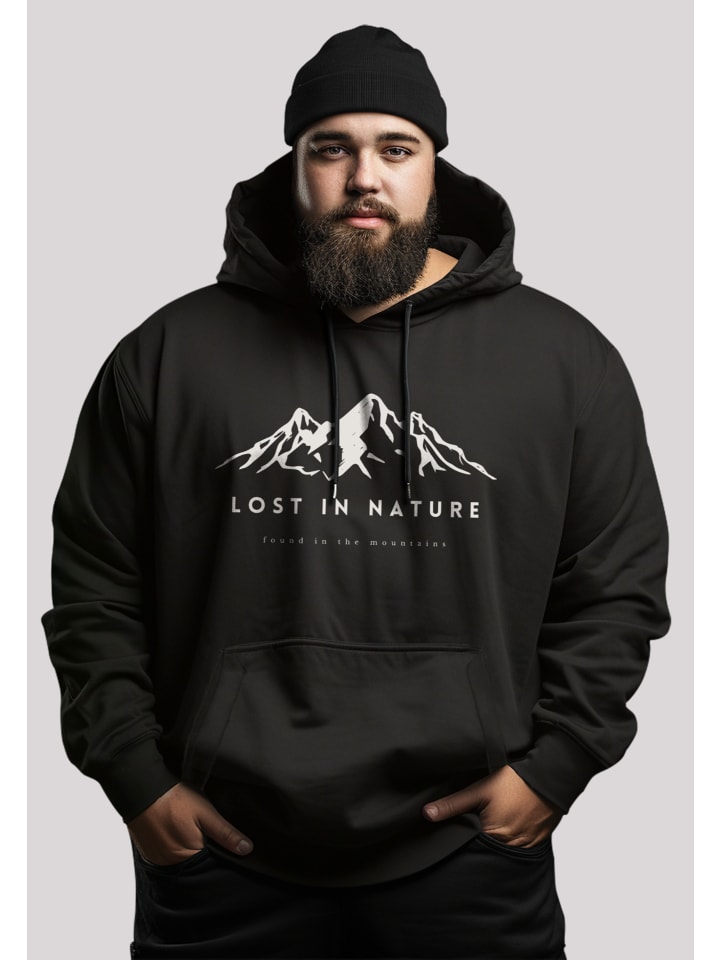 F4NT4STIC Hoodie Berge Natur Winter PLUSSIZE in schwarz günstig kaufen |  limango