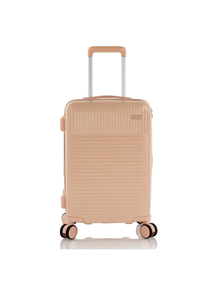 Pastel 4 Rollen Kabinentrolley S 53 cm mit Dehnfalte nude