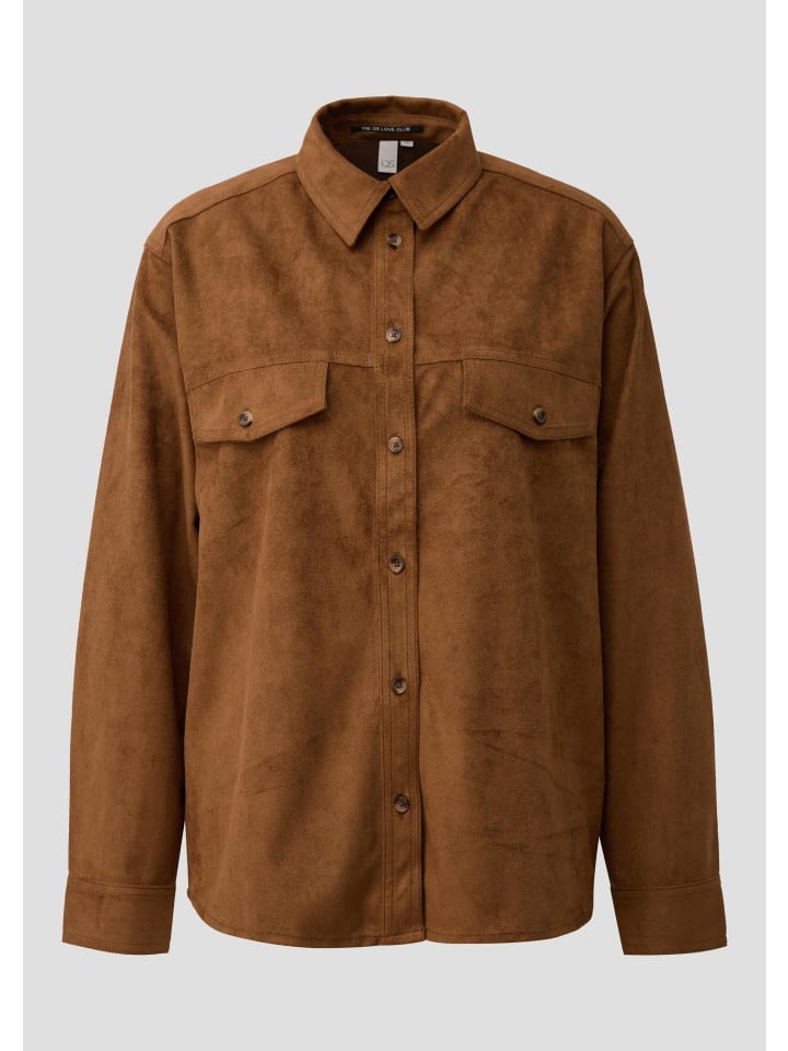 Bluse  in  0009_cognac