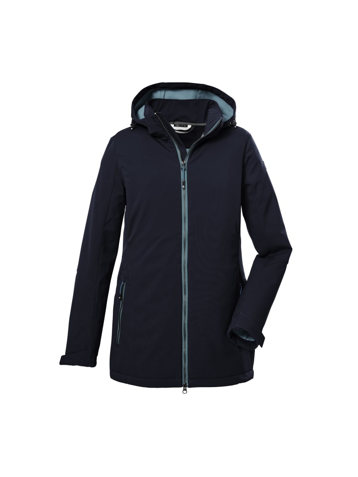 Softshelljacke Outdoorjacke in blau