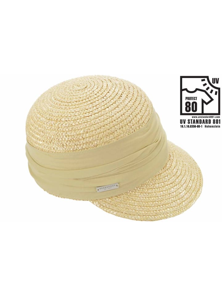Strohhut in beige
