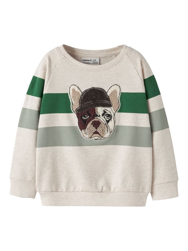 Sweatshirt in Peyote Melange