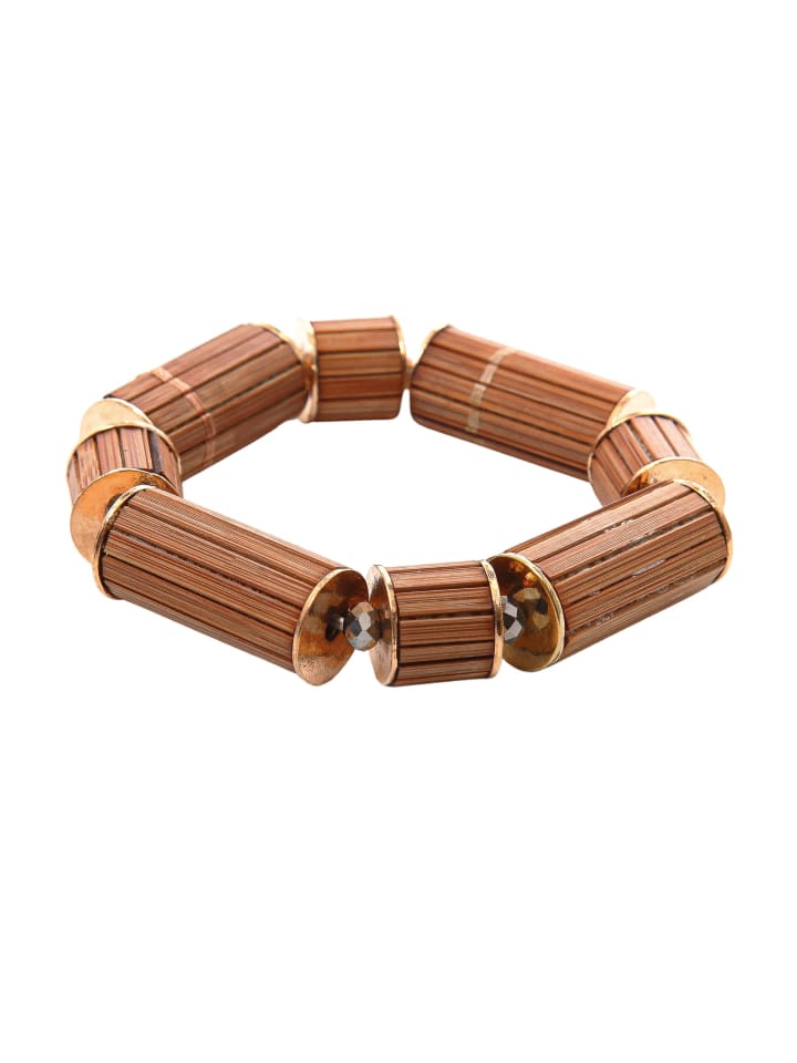 Armband " Bamboo " in braun