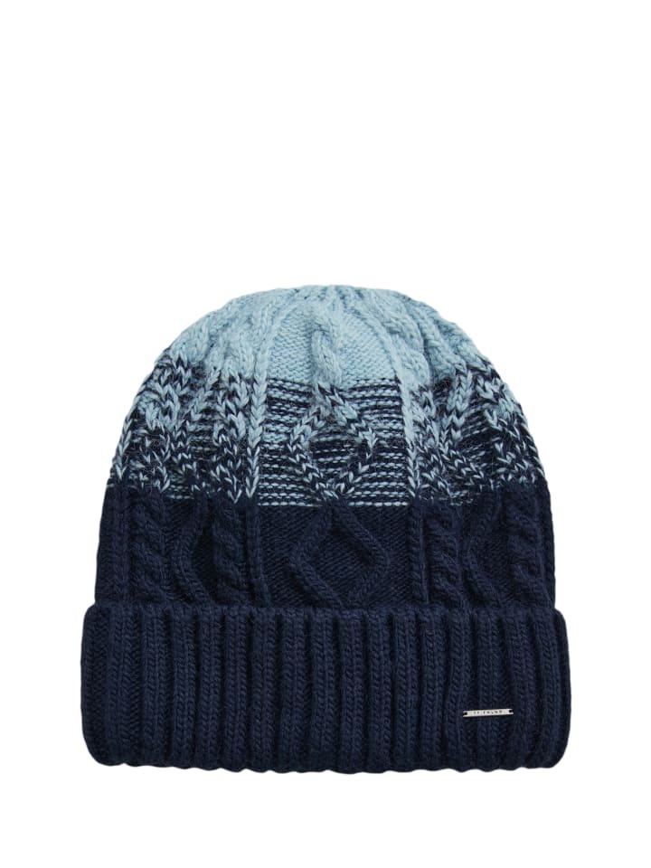 Strickmütze Winter in dark blue