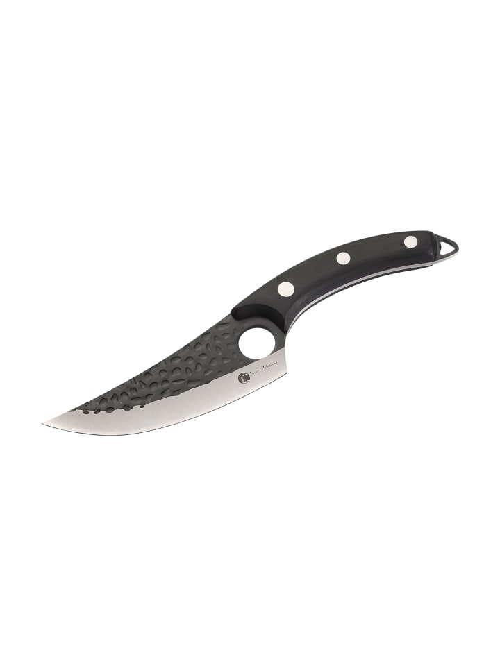 IZUMI ICHIAGO Outdoor Küchenmesser , Griff aus schwarzen Pakkaholz