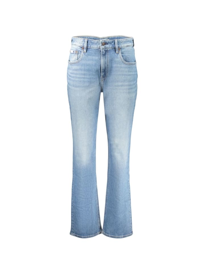 Blau Baumwolle Damen Jeans