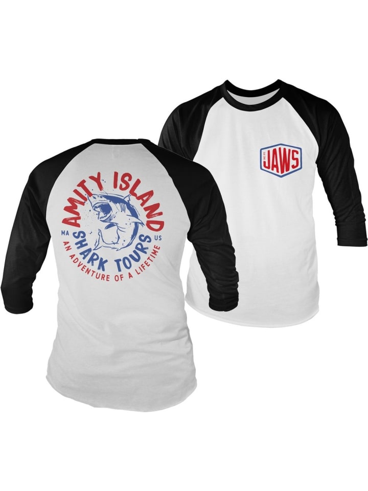 Longsleeve in Weiß