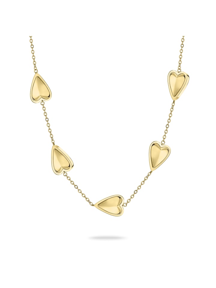Halskette Metal Heart in gold