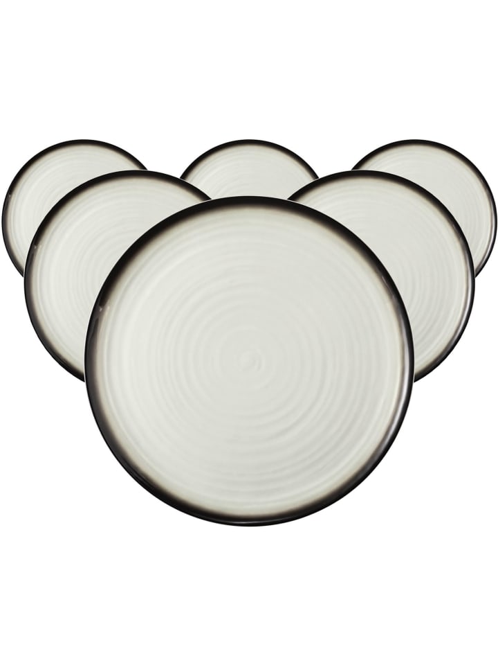 6er Set Pizzateller Terra in Corso ø 31,5 cm