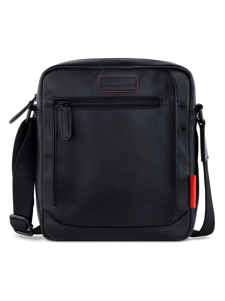 Clark Umhängetasche Leder 21 cm schwarz