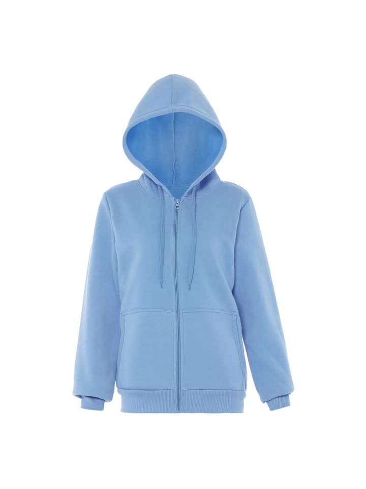 Damen Kapuzenjacke in Sanftes Blau