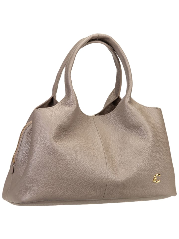 Handtasche Nell in Warm Taupe