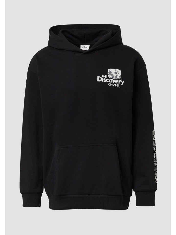 Sweatshirt in 99D3_schwarz