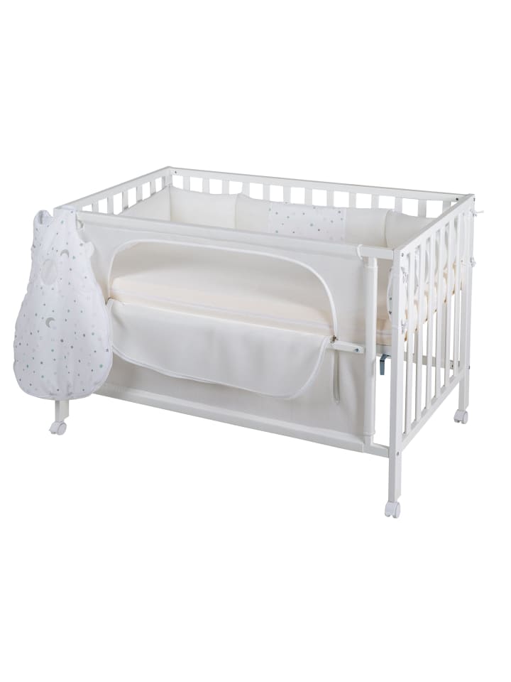 roba safe asleep® Room Bed Sternenzauber weiß lackiert inkl. Zubehör
