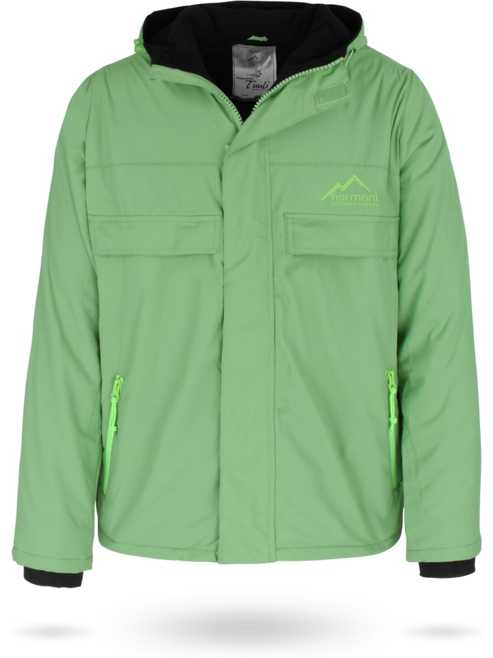 Herren Windjacke Tuuli in Grün/Hellgrün