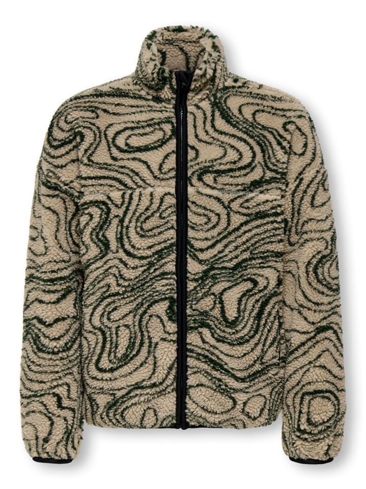 Fleece Sweatshirt in Desert Taupe