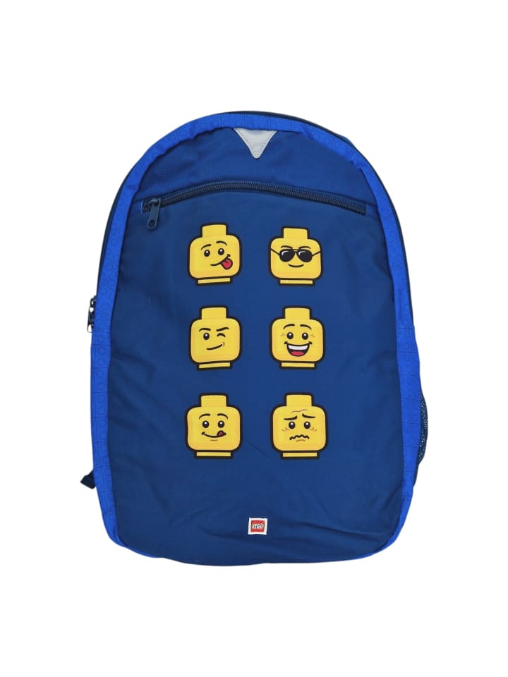 Rucksack Extended Faces in Blau
