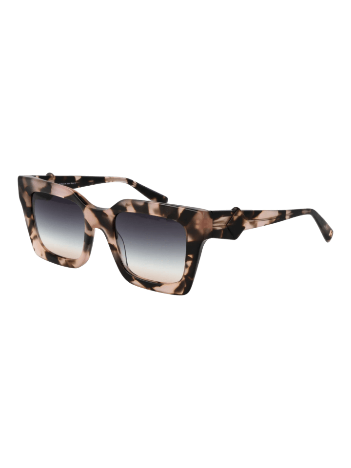 Damen Sonnenbrillen Quadrat Havanna
