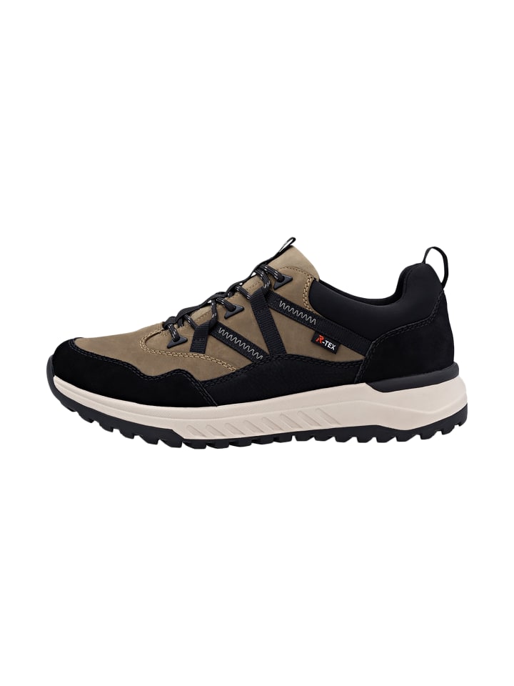 Leder-Sneaker Braun