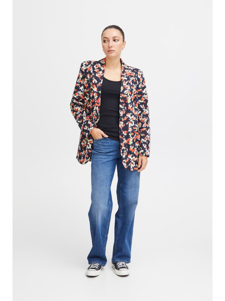 IHKATE PRINT OVERSIZE BL loose fit in Total Eclipse Multi aop