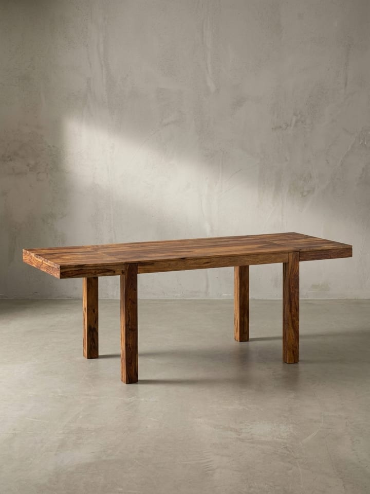 Esszimmertisch 120 - 200 cm Massivholz Zeitlos, Küchentisch
