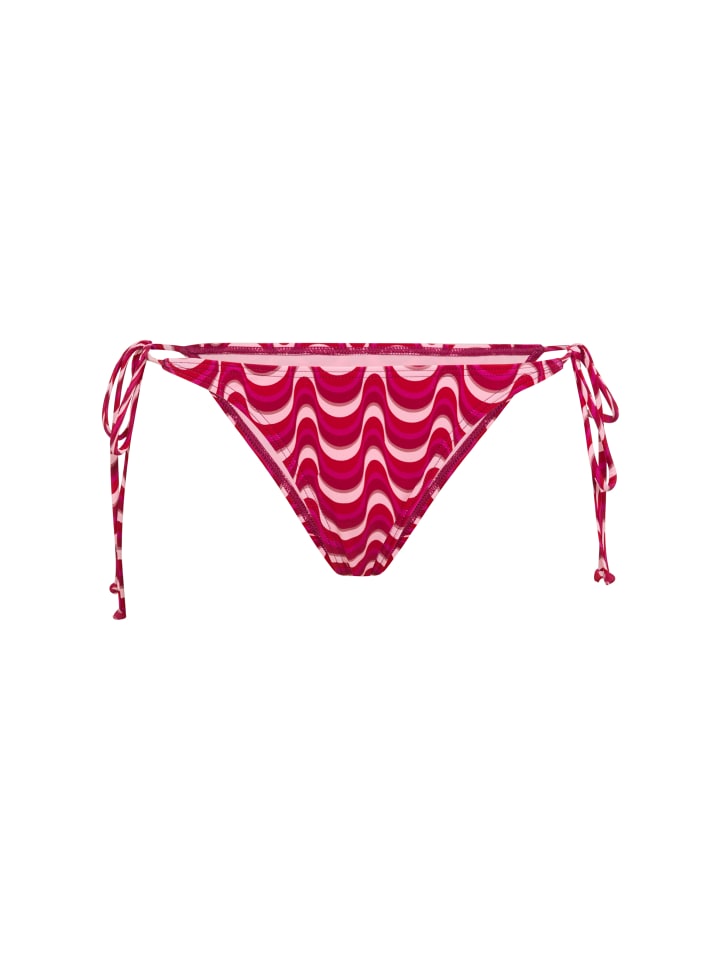 Bikini-Hose in pink waves