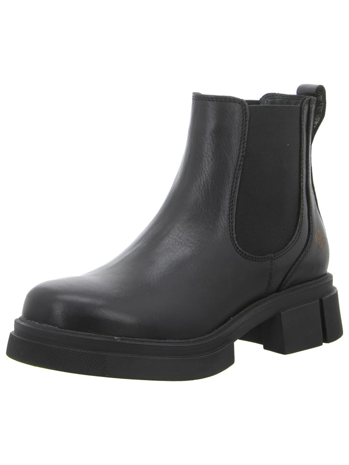 Klassische Stiefelette in schwarz