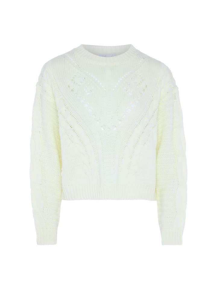 Damen Pullover in WOLLWEISS