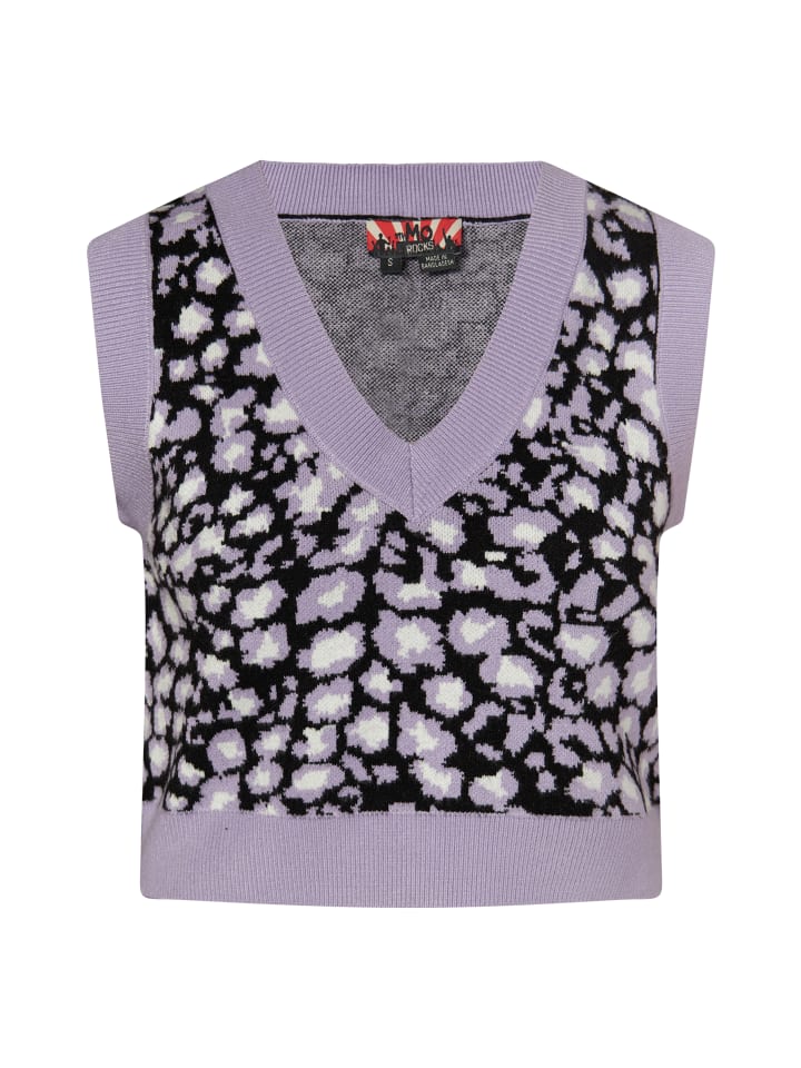 Damen Strickpullunder in Schwarz