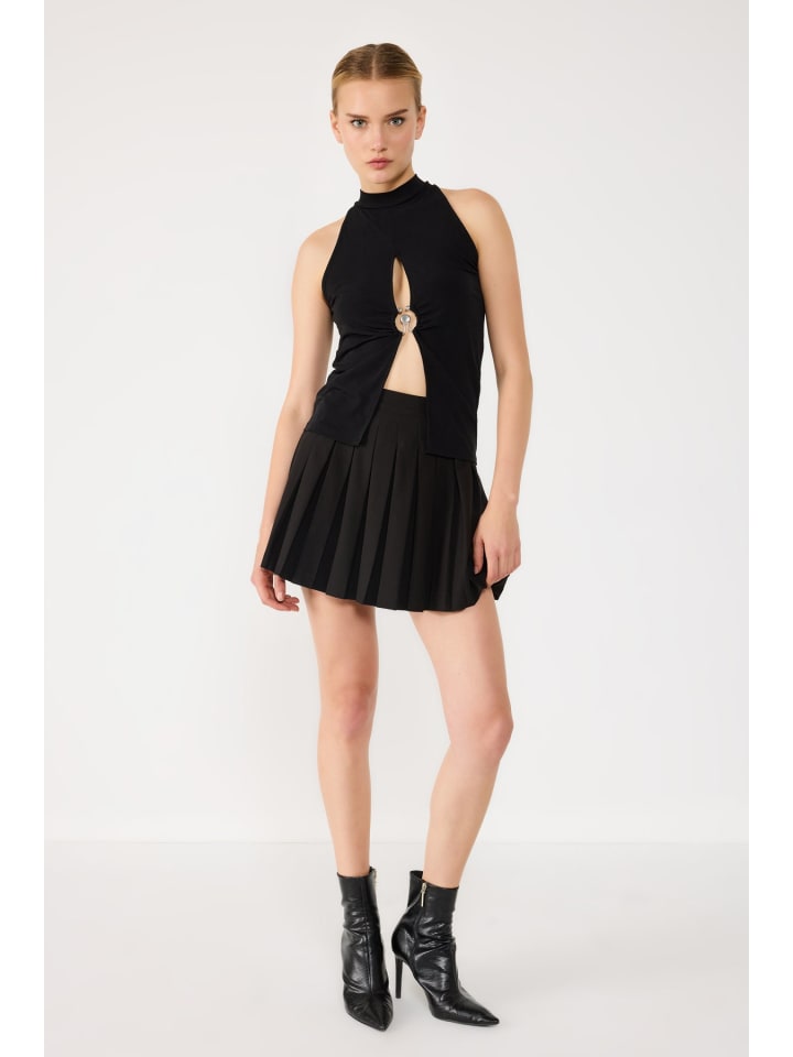 Blouse in Schwarz